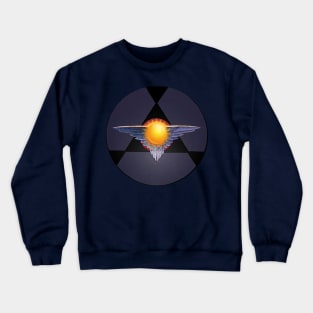 Modified Mouse Flying Sun Logo Crewneck Sweatshirt